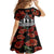 New Zealand ANZAC Day Family Matching Off Shoulder Maxi Dress and Hawaiian Shirt Poppy With Polynesian Pattern LT01 - Polynesian Pride