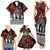 New Zealand ANZAC Day Family Matching Tank Maxi Dress and Hawaiian Shirt Poppy With Polynesian Pattern LT01 - Polynesian Pride