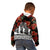 New Zealand ANZAC Day Kid Hoodie Poppy With Polynesian Pattern LT01 - Polynesian Pride