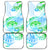 Kia Ora Maori New Zealand Pastel Car Mats Sun Ta Moko Aqua Green Version LT01 Aqua - Polynesian Pride