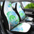 Kia Ora Maori New Zealand Pastel Car Seat Cover Sun Ta Moko Aqua Green Version LT01 - Polynesian Pride