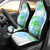 Kia Ora Maori New Zealand Pastel Car Seat Cover Sun Ta Moko Aqua Green Version LT01 - Polynesian Pride