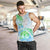 Kia Ora Maori New Zealand Pastel Men Tank Top Sun Ta Moko Aqua Green Version LT01 Aqua - Polynesian Pride