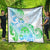 Kia Ora Maori New Zealand Pastel Quilt Sun Ta Moko Aqua Green Version LT01 - Polynesian Pride