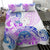 Kia Ora Maori New Zealand Pastel Bedding Set Sun Ta Moko Lilac Version LT01 - Polynesian Pride