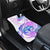 Kia Ora Maori New Zealand Pastel Car Mats Sun Ta Moko Lilac Version LT01 - Polynesian Pride