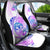 Kia Ora Maori New Zealand Pastel Car Seat Cover Sun Ta Moko Lilac Version LT01 - Polynesian Pride