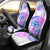 Kia Ora Maori New Zealand Pastel Car Seat Cover Sun Ta Moko Lilac Version LT01 - Polynesian Pride