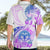 Kia Ora Maori New Zealand Pastel Hawaiian Shirt Sun Ta Moko Lilac Version LT01 - Polynesian Pride