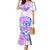 Kia Ora Maori New Zealand Pastel Mermaid Dress Sun Ta Moko Lilac Version LT01 Women Purple - Polynesian Pride