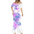 Kia Ora Maori New Zealand Pastel Mermaid Dress Sun Ta Moko Lilac Version LT01 - Polynesian Pride