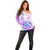 Kia Ora Maori New Zealand Pastel Off Shoulder Sweater Sun Ta Moko Lilac Version LT01 - Polynesian Pride