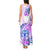 Kia Ora Maori New Zealand Pastel Tank Maxi Dress Sun Ta Moko Lilac Version LT01 - Polynesian Pride