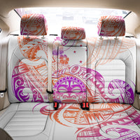 Kia Ora Maori New Zealand Pastel Back Car Seat Cover Sun Ta Moko Sunset Version LT01