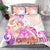 Kia Ora Maori New Zealand Pastel Bedding Set Sun Ta Moko Sunset Version LT01 - Polynesian Pride