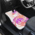 Kia Ora Maori New Zealand Pastel Car Mats Sun Ta Moko Sunset Version LT01 - Polynesian Pride