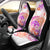 Kia Ora Maori New Zealand Pastel Car Seat Cover Sun Ta Moko Sunset Version LT01 - Polynesian Pride