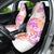 Kia Ora Maori New Zealand Pastel Car Seat Cover Sun Ta Moko Sunset Version LT01 - Polynesian Pride