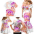 Kia Ora Maori New Zealand Pastel Family Matching Mermaid Dress and Hawaiian Shirt Sun Ta Moko Sunset Version LT01 - Polynesian Pride