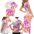 Kia Ora Maori New Zealand Pastel Family Matching Short Sleeve Bodycon Dress and Hawaiian Shirt Sun Ta Moko Sunset Version LT01 - Polynesian Pride