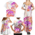 Kia Ora Maori New Zealand Pastel Family Matching Summer Maxi Dress and Hawaiian Shirt Sun Ta Moko Sunset Version LT01 - Polynesian Pride