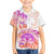 Kia Ora Maori New Zealand Pastel Kid Hawaiian Shirt Sun Ta Moko Sunset Version LT01 Kid Orange - Polynesian Pride