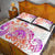 Kia Ora Maori New Zealand Pastel Quilt Bed Set Sun Ta Moko Sunset Version LT01 - Polynesian Pride