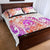 Kia Ora Maori New Zealand Pastel Quilt Bed Set Sun Ta Moko Sunset Version LT01 - Polynesian Pride