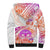 Kia Ora Maori New Zealand Pastel Sherpa Hoodie Sun Ta Moko Sunset Version LT01 - Polynesian Pride