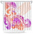 Kia Ora Maori New Zealand Pastel Shower Curtain Sun Ta Moko Sunset Version LT01 Orange - Polynesian Pride