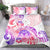 Kia Ora Maori New Zealand Pastel Bedding Set Sun Ta Moko Sweet Version LT01 - Polynesian Pride