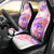 Kia Ora Maori New Zealand Pastel Car Seat Cover Sun Ta Moko Sweet Version LT01 - Polynesian Pride