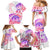 Kia Ora Maori New Zealand Pastel Family Matching Mermaid Dress and Hawaiian Shirt Sun Ta Moko Sweet Version LT01 - Polynesian Pride