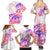 Kia Ora Maori New Zealand Pastel Family Matching Summer Maxi Dress and Hawaiian Shirt Sun Ta Moko Sweet Version LT01 - Polynesian Pride