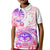 Kia Ora Maori New Zealand Pastel Kid Polo Shirt Sun Ta Moko Sweet Version LT01 Kid Pink - Polynesian Pride