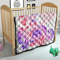 Kia Ora Maori New Zealand Pastel Quilt Sun Ta Moko Sweet Version LT01 - Polynesian Pride