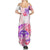 Kia Ora Maori New Zealand Pastel Summer Maxi Dress Sun Ta Moko Sweet Version LT01 - Polynesian Pride