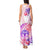 Kia Ora Maori New Zealand Pastel Tank Maxi Dress Sun Ta Moko Sweet Version LT01 - Polynesian Pride