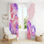 Kia Ora Maori New Zealand Pastel Window Curtain Sun Ta Moko Sweet Version LT01 - Polynesian Pride