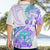 Kia Ora Maori New Zealand Pastel Hawaiian Shirt Sun Ta Moko Violet Version LT01 - Polynesian Pride