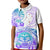 Kia Ora Maori New Zealand Pastel Kid Polo Shirt Sun Ta Moko Violet Version LT01 Kid Purple - Polynesian Pride