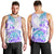 Kia Ora Maori New Zealand Pastel Men Tank Top Sun Ta Moko Violet Version LT01 - Polynesian Pride