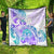 Kia Ora Maori New Zealand Pastel Quilt Sun Ta Moko Violet Version LT01 - Polynesian Pride