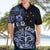 Aotearoa Kia Ora New Zealand Ta Moko Blue Version Hawaiian Shirt LT01 - Polynesian Pride