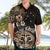 Aotearoa Kia Ora New Zealand Ta Moko Gold Version Hawaiian Shirt LT01 - Polynesian Pride