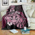 Aotearoa Kia Ora New Zealand Ta Moko Pink Version Blanket LT01 - Polynesian Pride