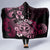 Aotearoa Kia Ora New Zealand Ta Moko Pink Version Hooded Blanket LT01 - Polynesian Pride