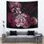 Aotearoa Kia Ora New Zealand Ta Moko Pink Version Tapestry LT01 - Polynesian Pride