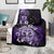 Aotearoa Kia Ora New Zealand Ta Moko Purple Version Blanket LT01 - Polynesian Pride