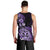 Aotearoa Kia Ora New Zealand Ta Moko Purple Version Men Tank Top LT01 - Polynesian Pride